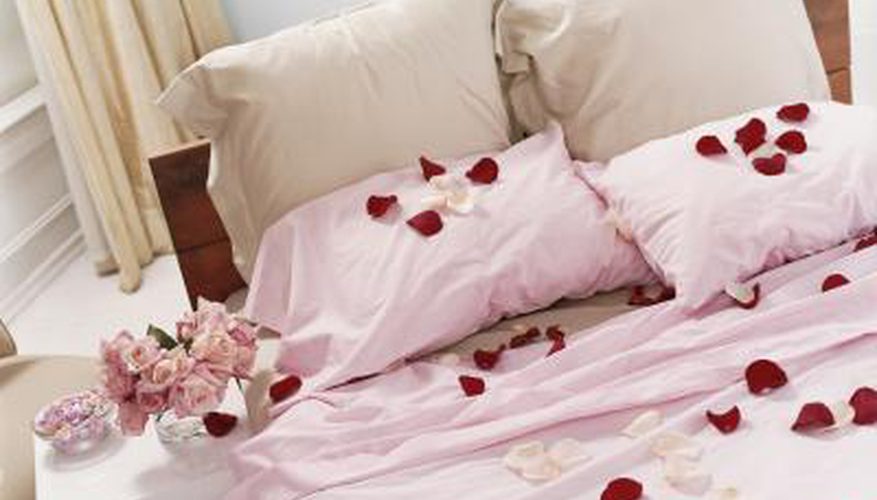 lit petale soireee romantique chez soi