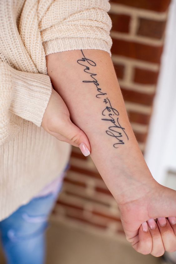 tatouage avant-bras femme