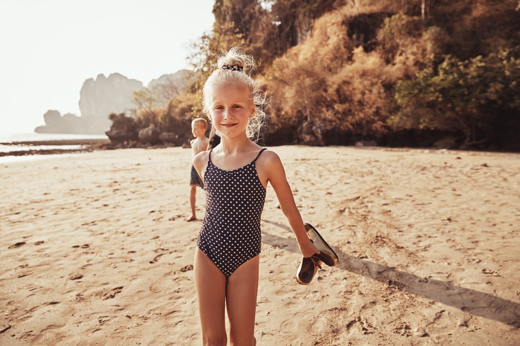La mode beachwear qui plaît aux enfants